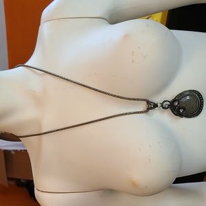 Beautiful Brown Goldstone‎ Necklace